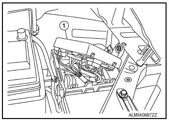 Nissan Rogue Service Manual: Removal and installation - IPDM E/R